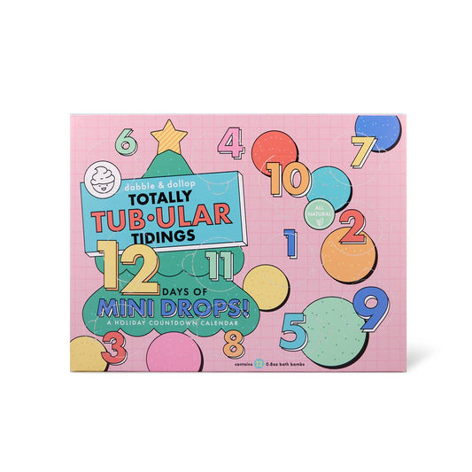 12 Days of Mini Drops® Bath Bomb Countdown Calendar
