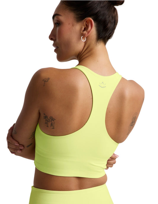 Spacedye Streamilne Racerback Crop Tank