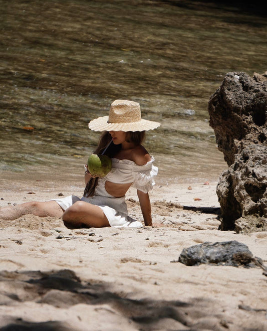 Nalu - Wide brim straw hat