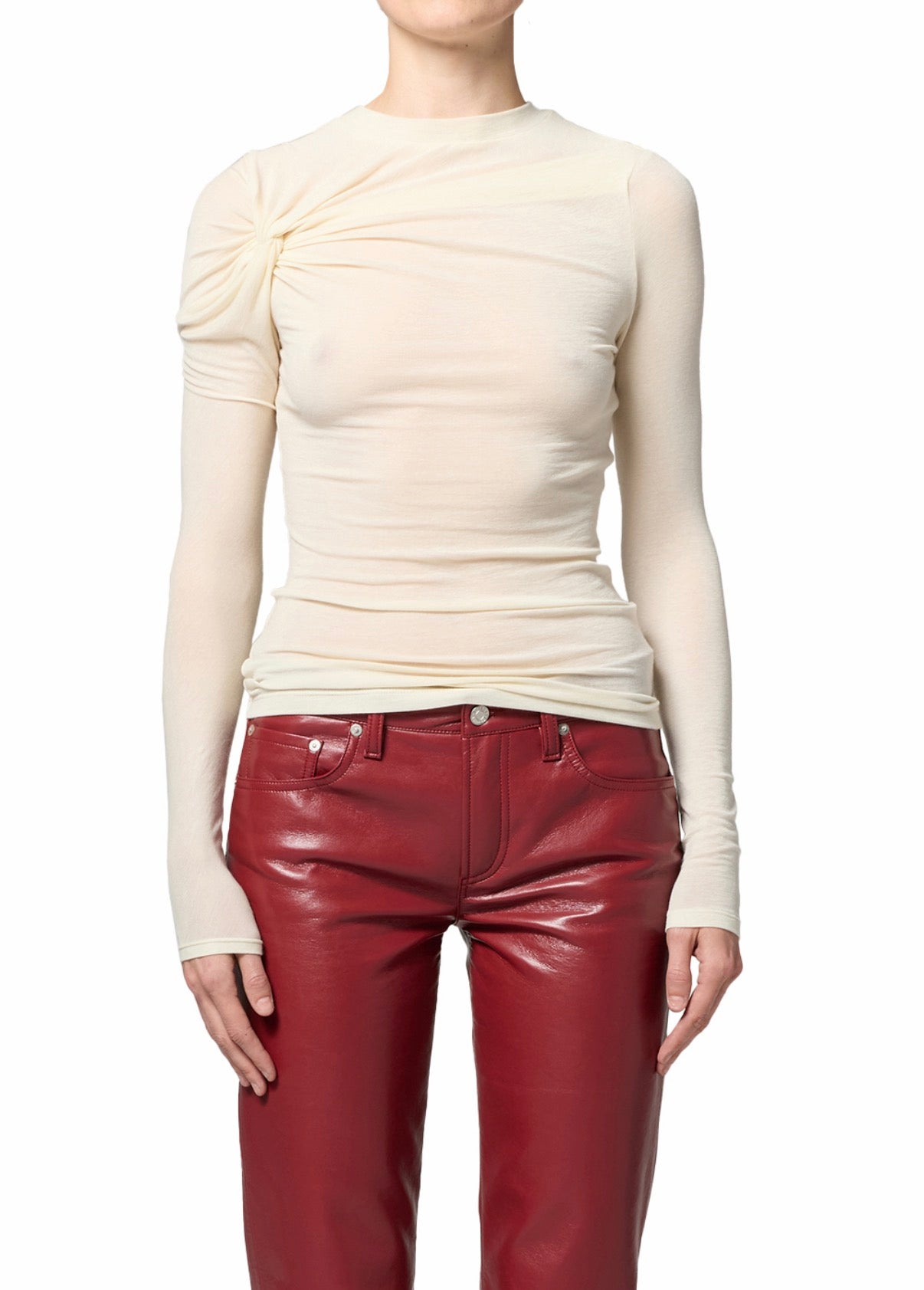 Lissa Long Sleeve in Oatmilk