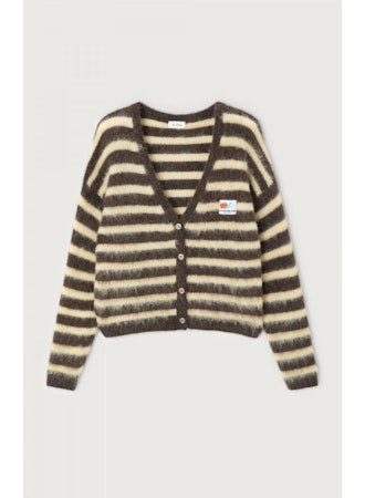 Nenbay V Neck Cropped Cardi Sweater