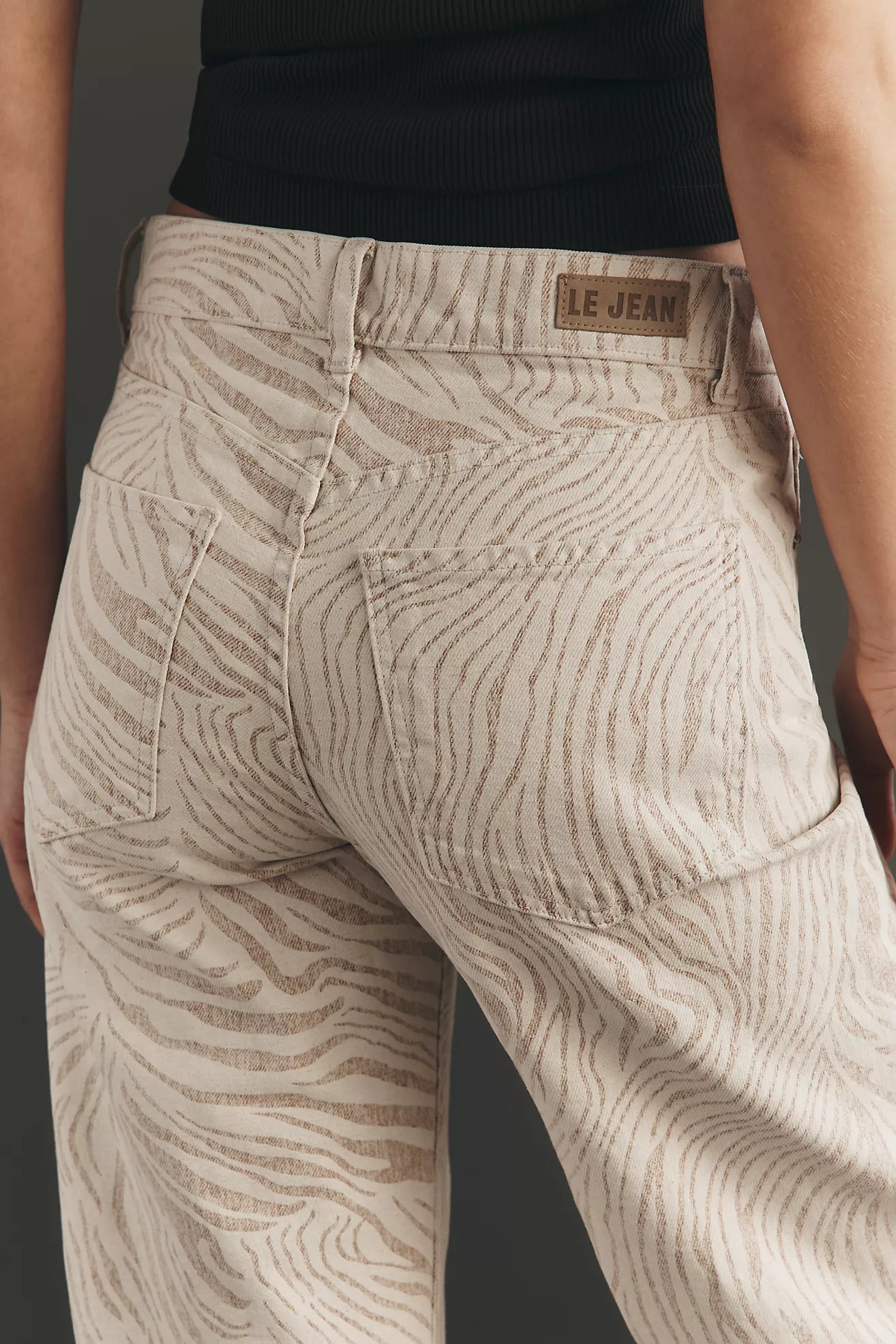 Nomad Ankle Zebra Jean