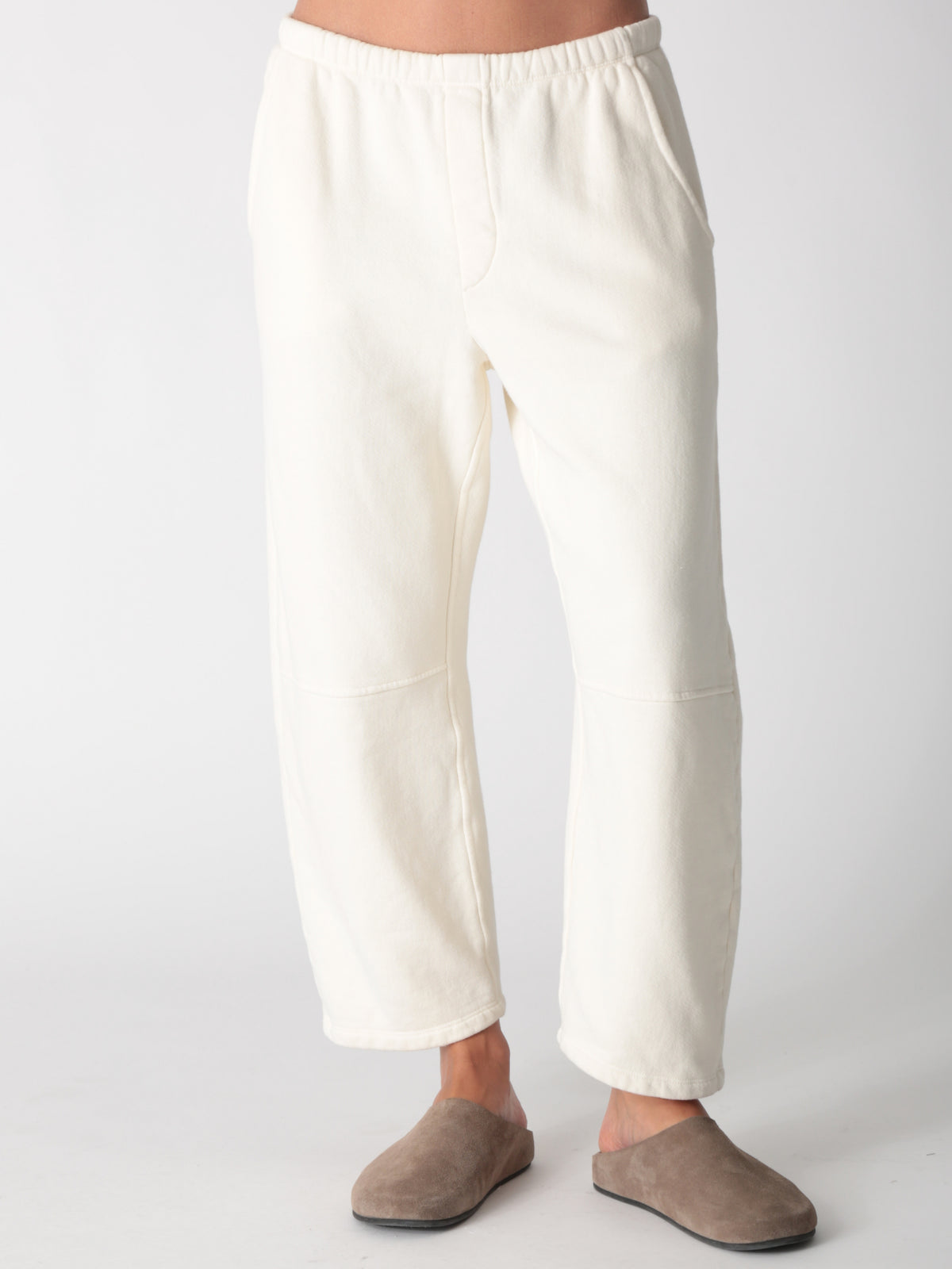 Barrel Sweatpant Ivory