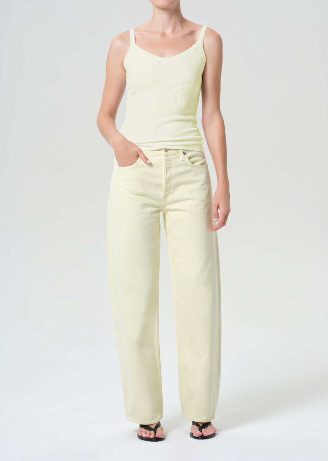 Arc Jean in Lemon Zest