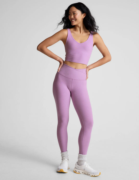 Spacedye Good Day Cropped Tank - Lilac