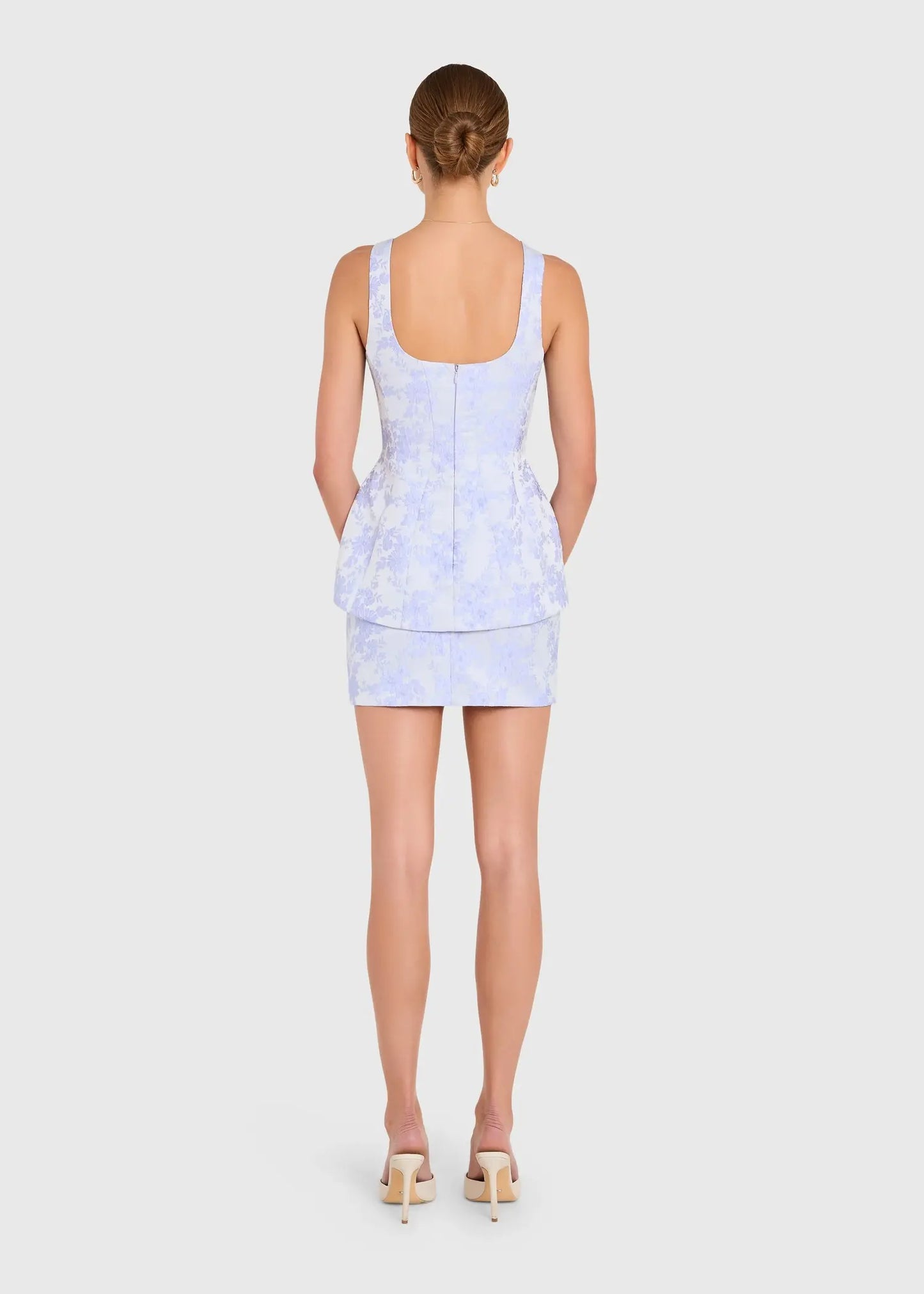 Empire Dress in English Lavender