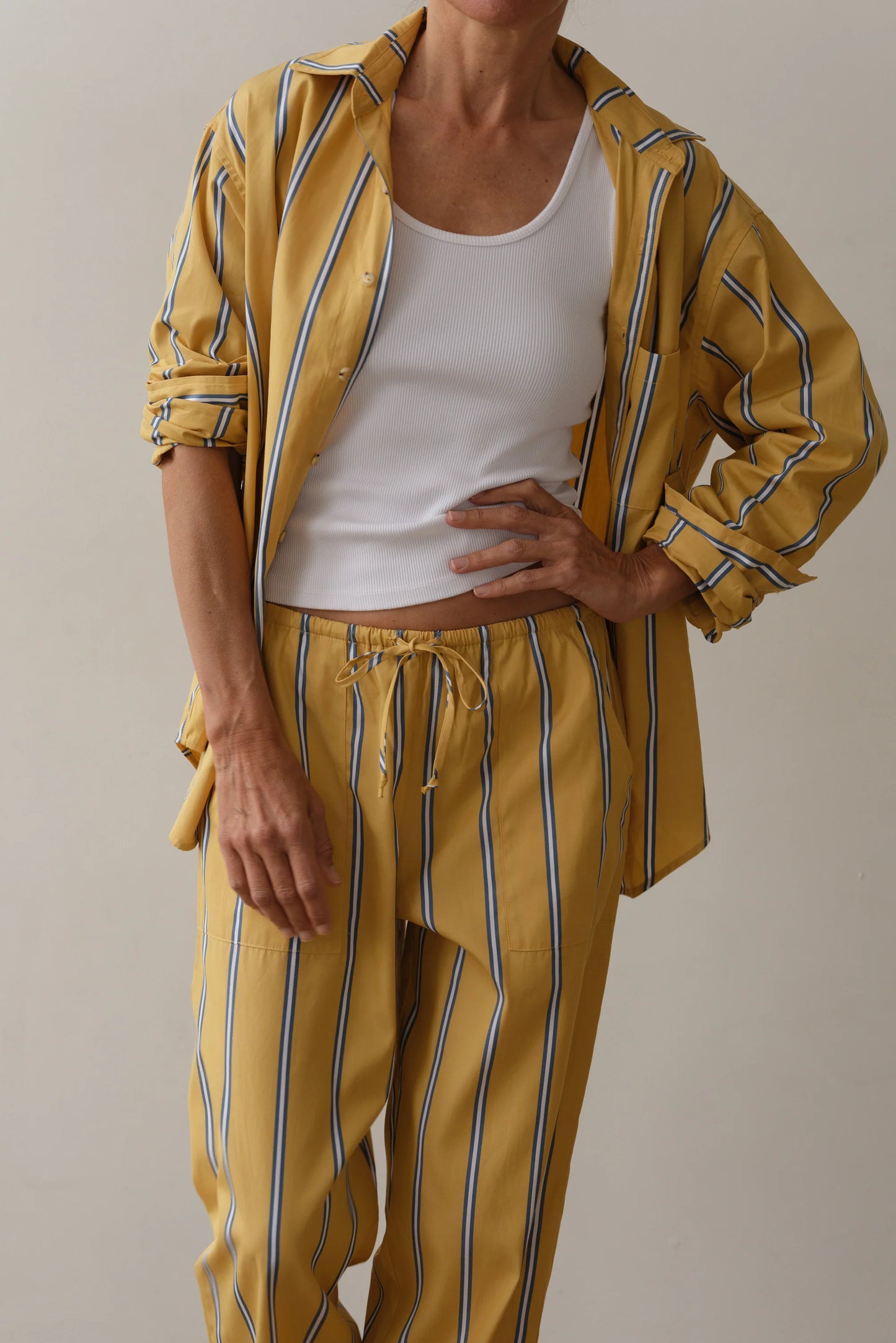 Poplin Stripe Shirt