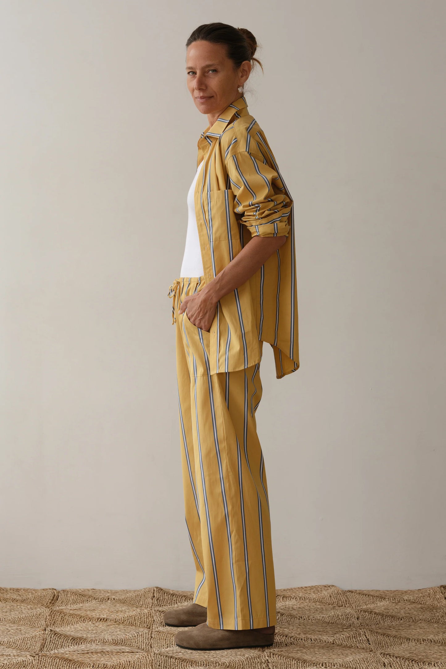 Poplin Stripe Shirt