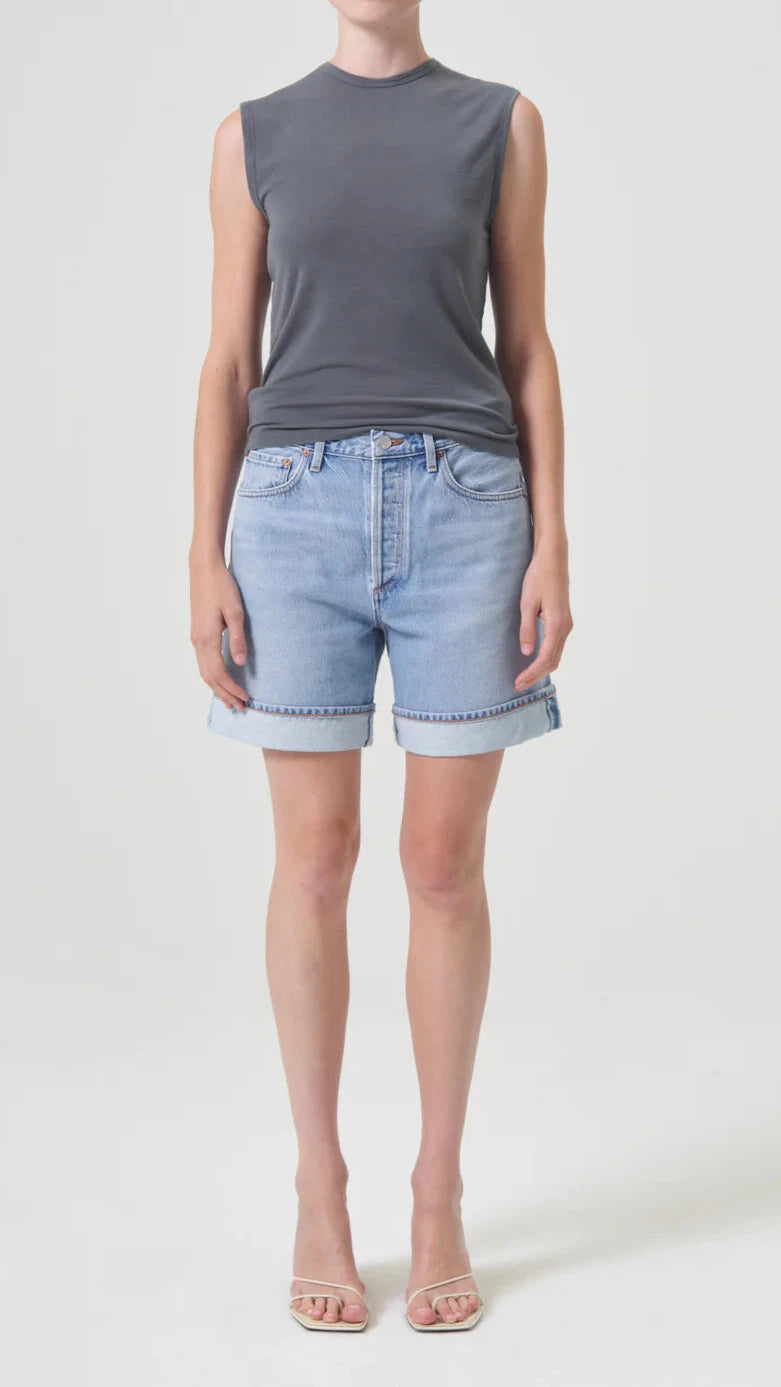 Dame Denim Short in Tension