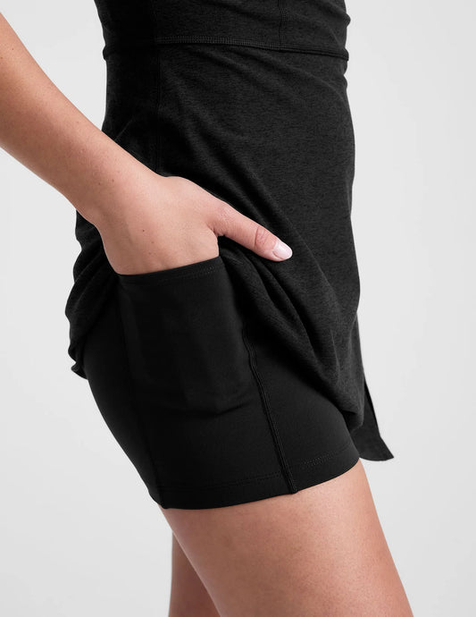 Spacedye Move Up Mini Dress Black