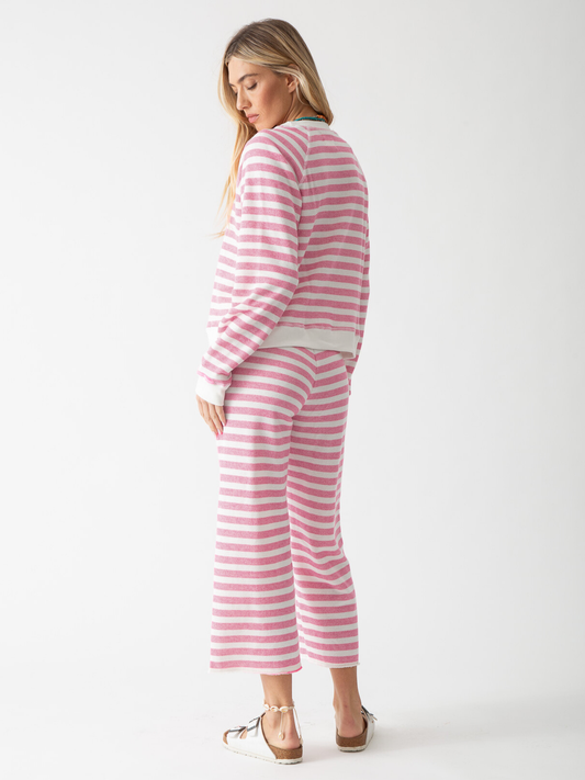 Ojai Pant Malibu Pink Stripe