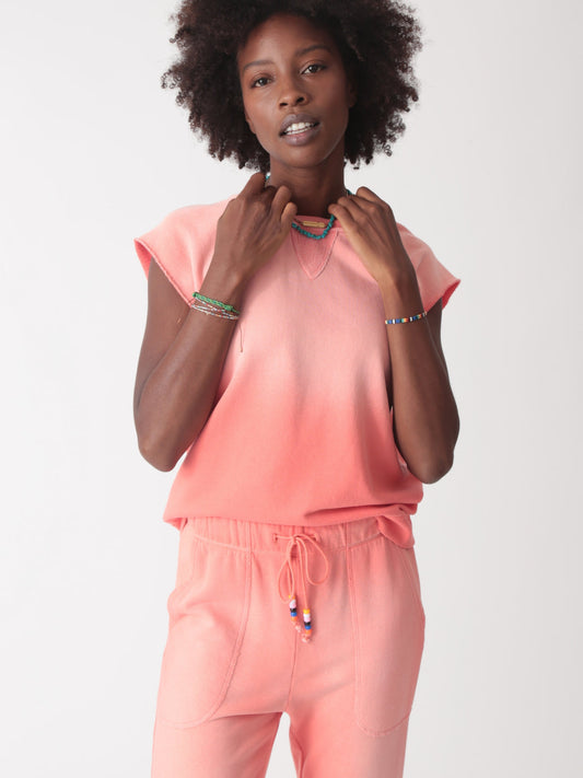 Luna Sweatshirt Coral Sunrise
