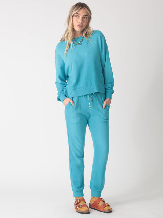 Ronan Pullover Sweatshirt Ocean
