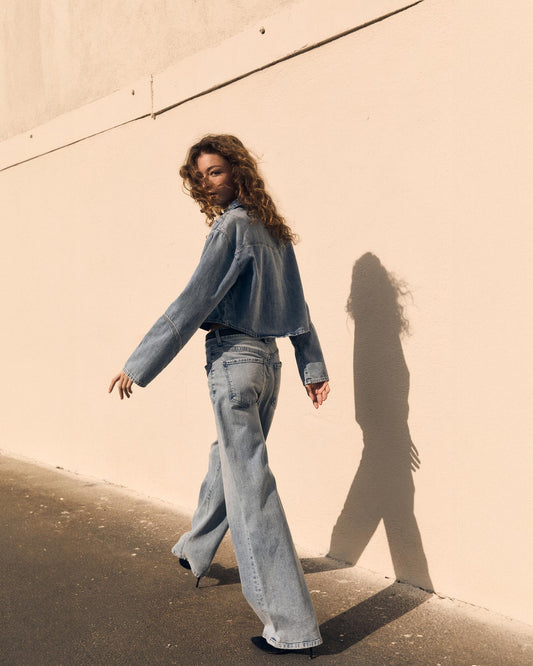 Swing Shirt in Blue Heaven