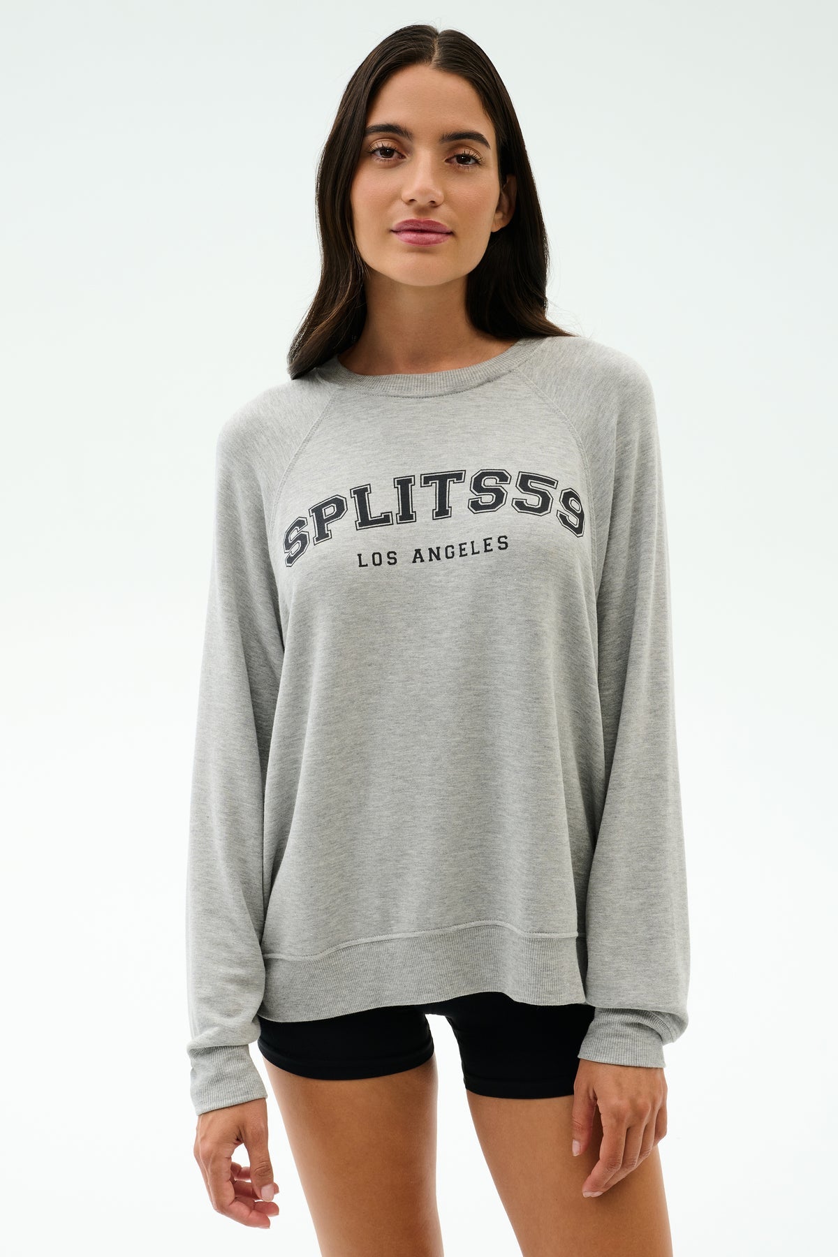 Andie Oversized Fleece Pullover Varsity 59