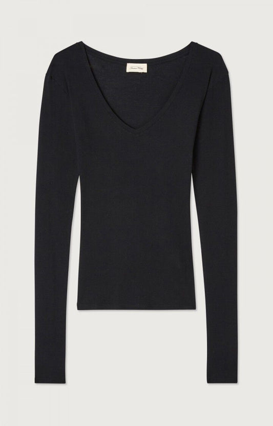 Massachusetts Long Sleeve Tee – Black