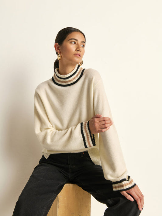 Tommi Mock Neck Sweater