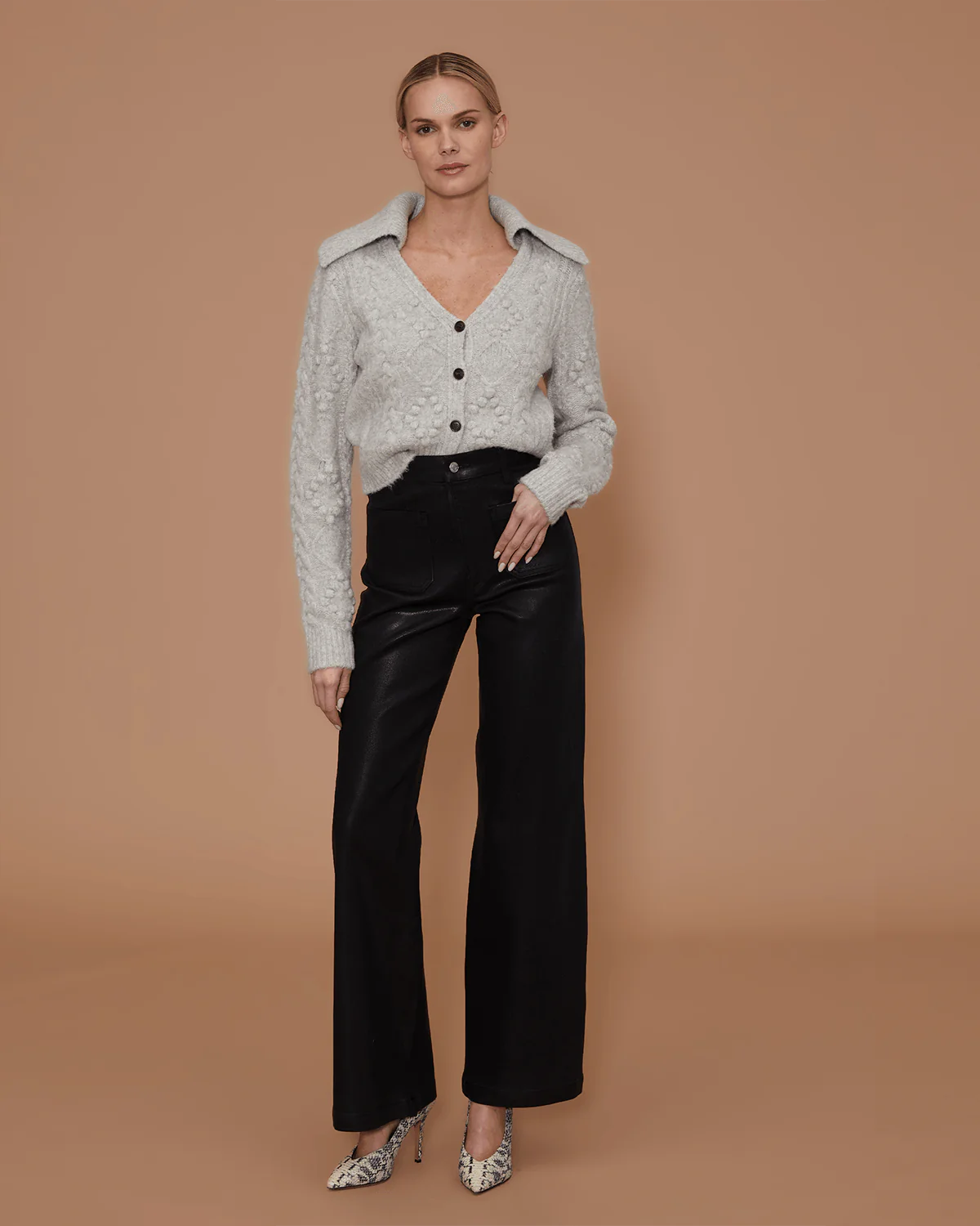 Virginia Wide Leg Coated