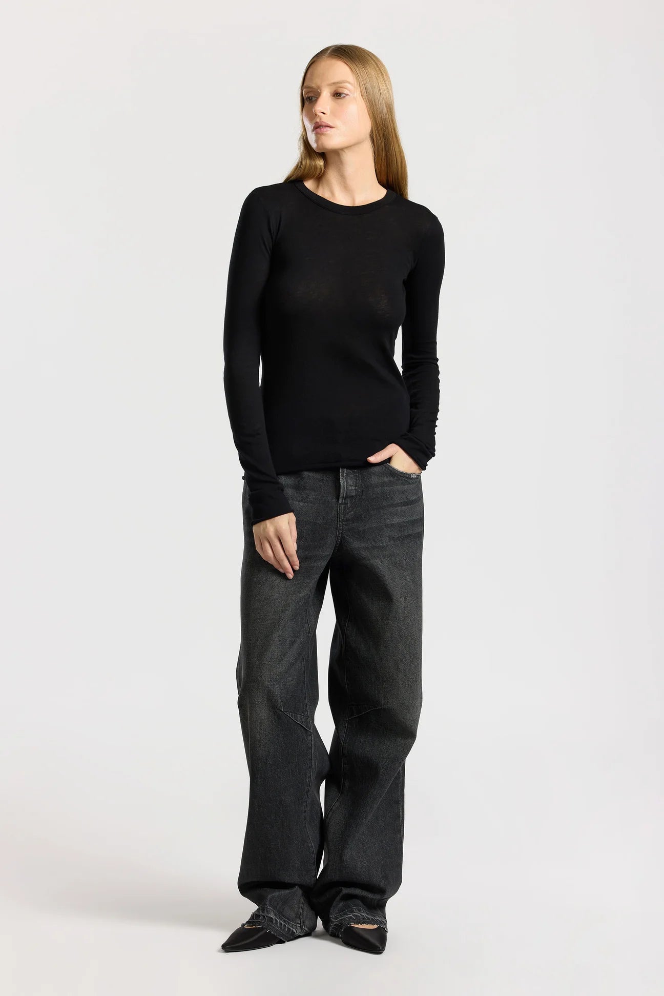 Marbella Long Sleeve Black