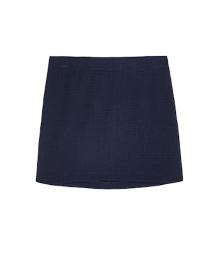 Box Weave Stretch Skirt