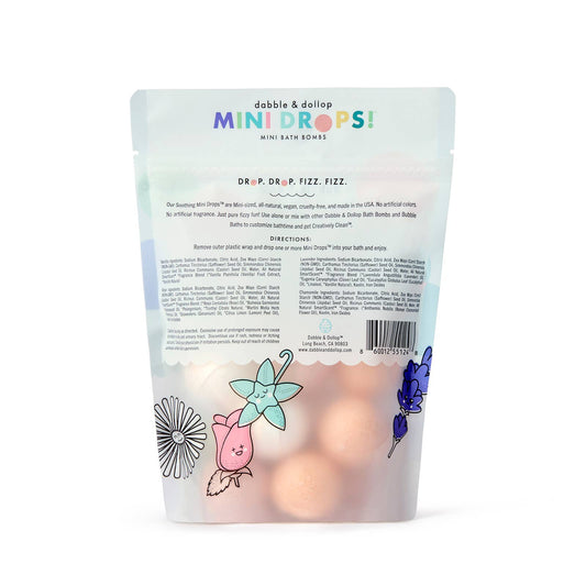 Mini Drops® Bath Bombs - All-Natural Soothing Scents