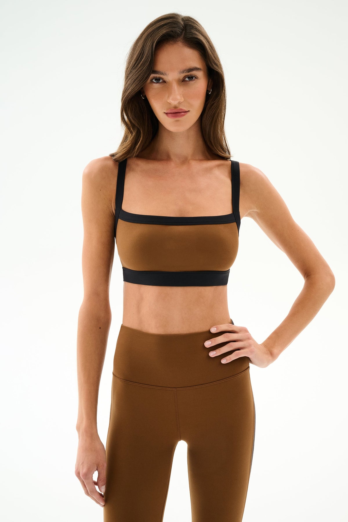 Monah Rigor Bra – Toffee/Black