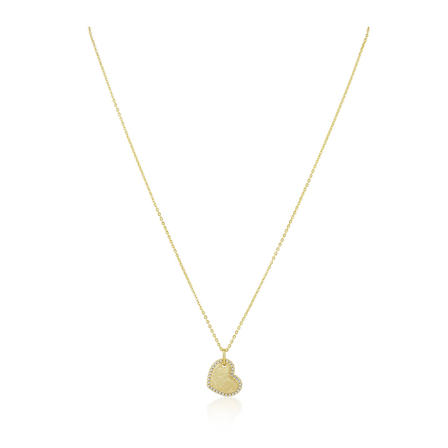 Megan CZ Heart Necklace