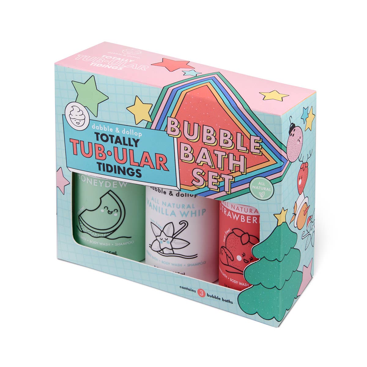 Totally Tub-ular Holiday Bath Set