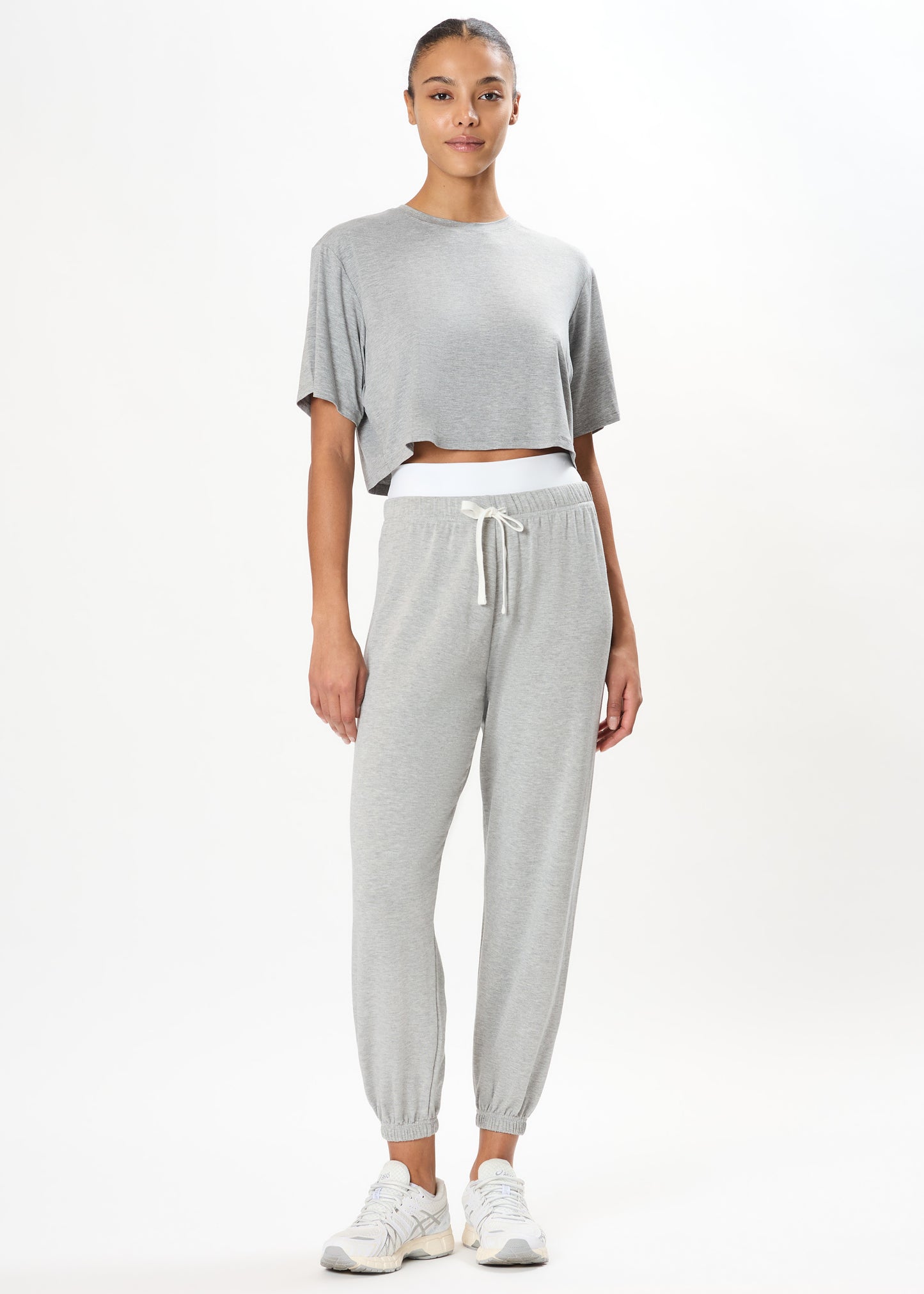 Djuna Crop Jersey Tee
