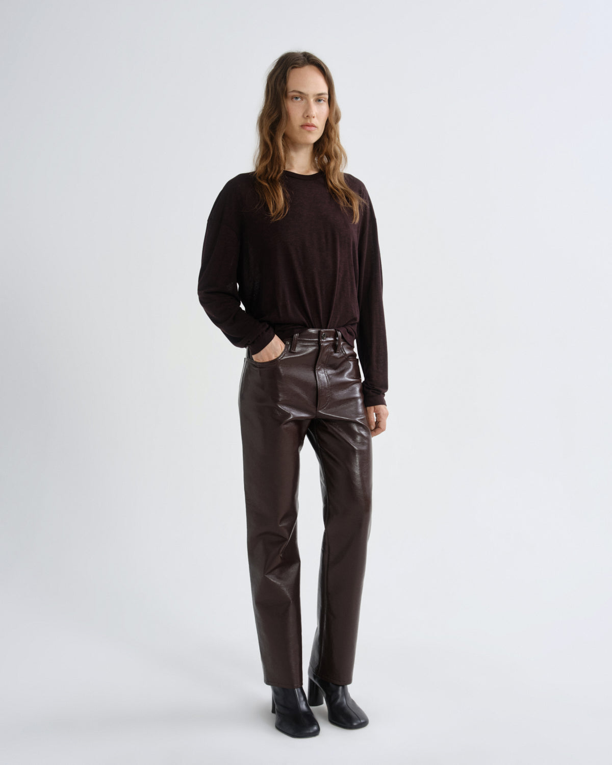 Sasha Tee in Ristretto