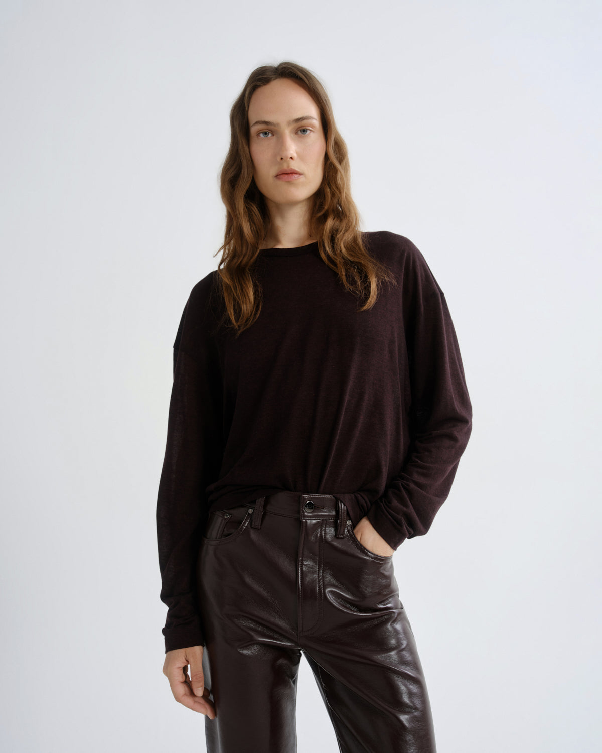 Sasha Tee in Ristretto