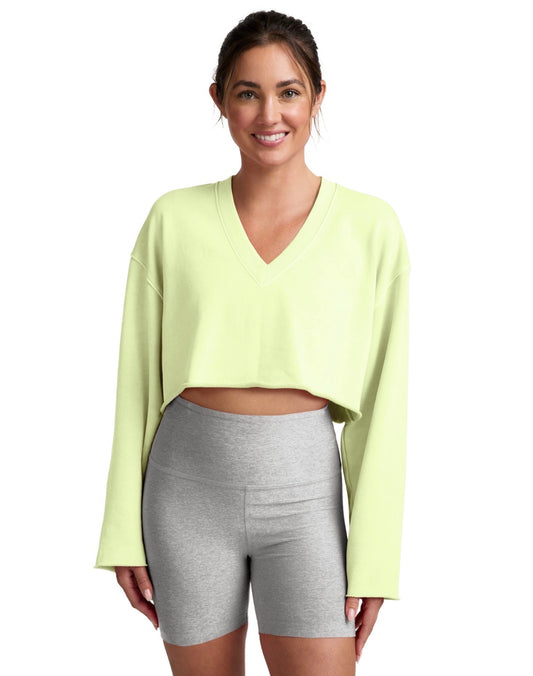 Fade Out Cropped Pullover
