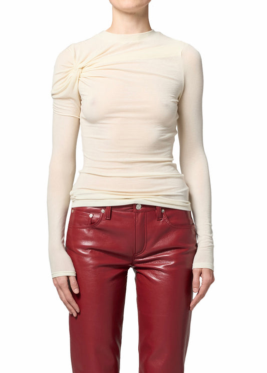 Lissa Long Sleeve in Oatmilk