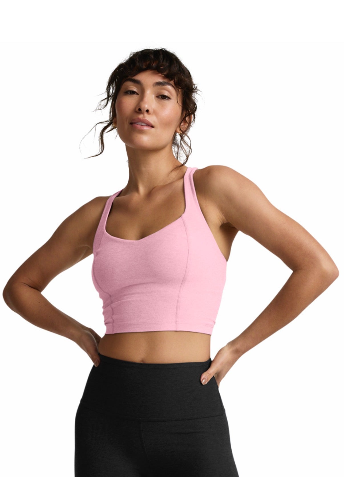 Spacedye Intenty Racerback Crop Tank