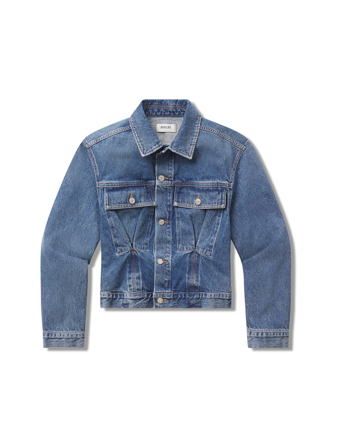 Zyla Cinched Denim Jacket