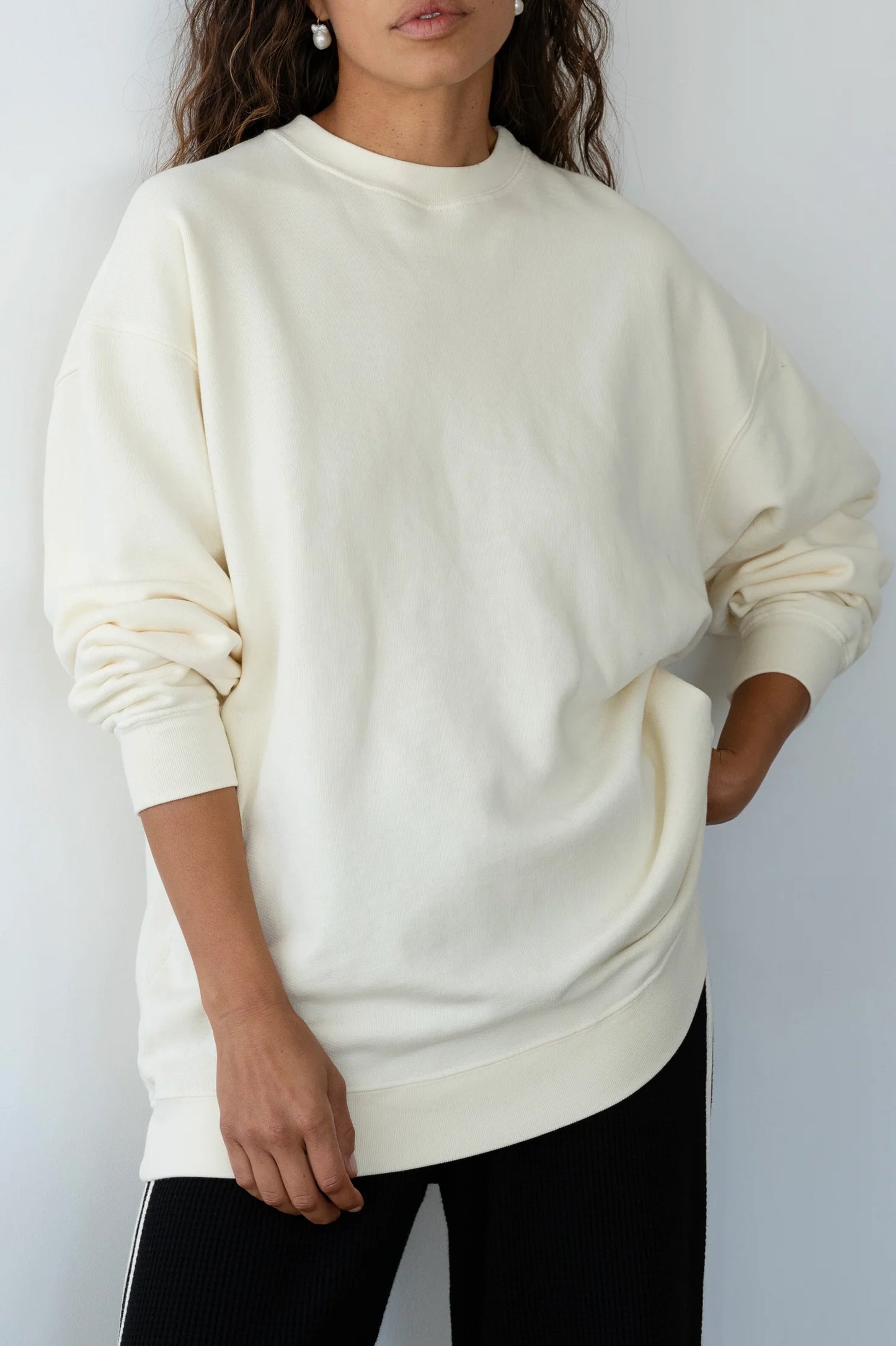 The Eco Fleece Crew Neck