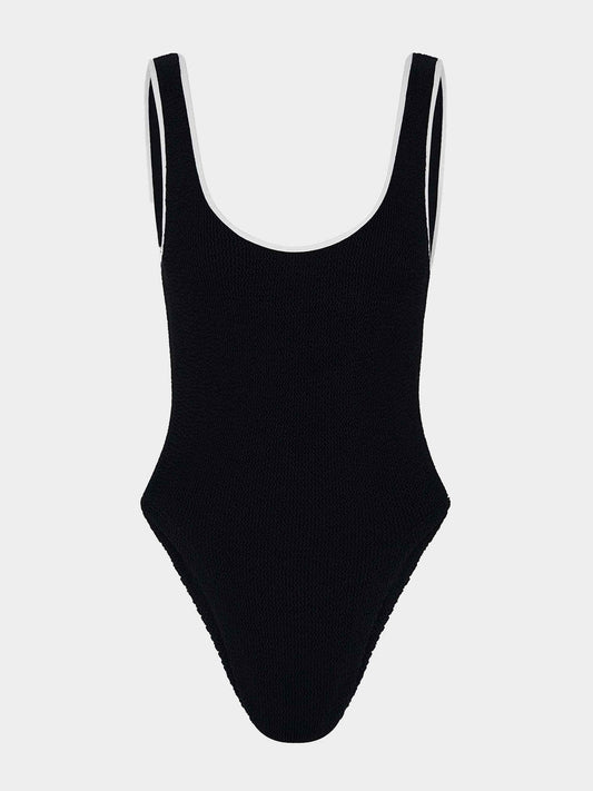 Faye One Piece Black/White