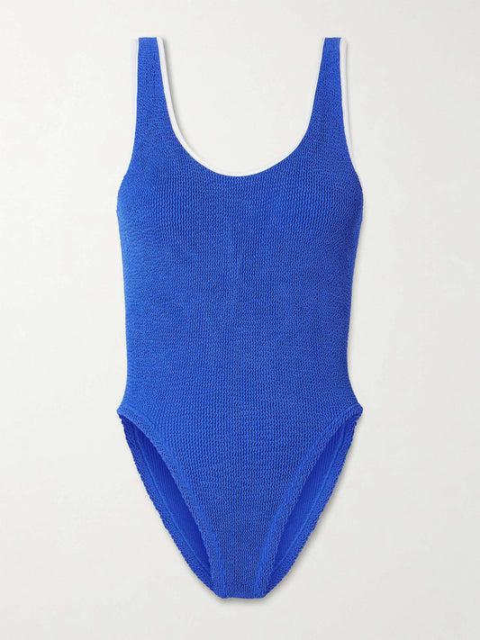 Faye One Piece Royal Blue/White