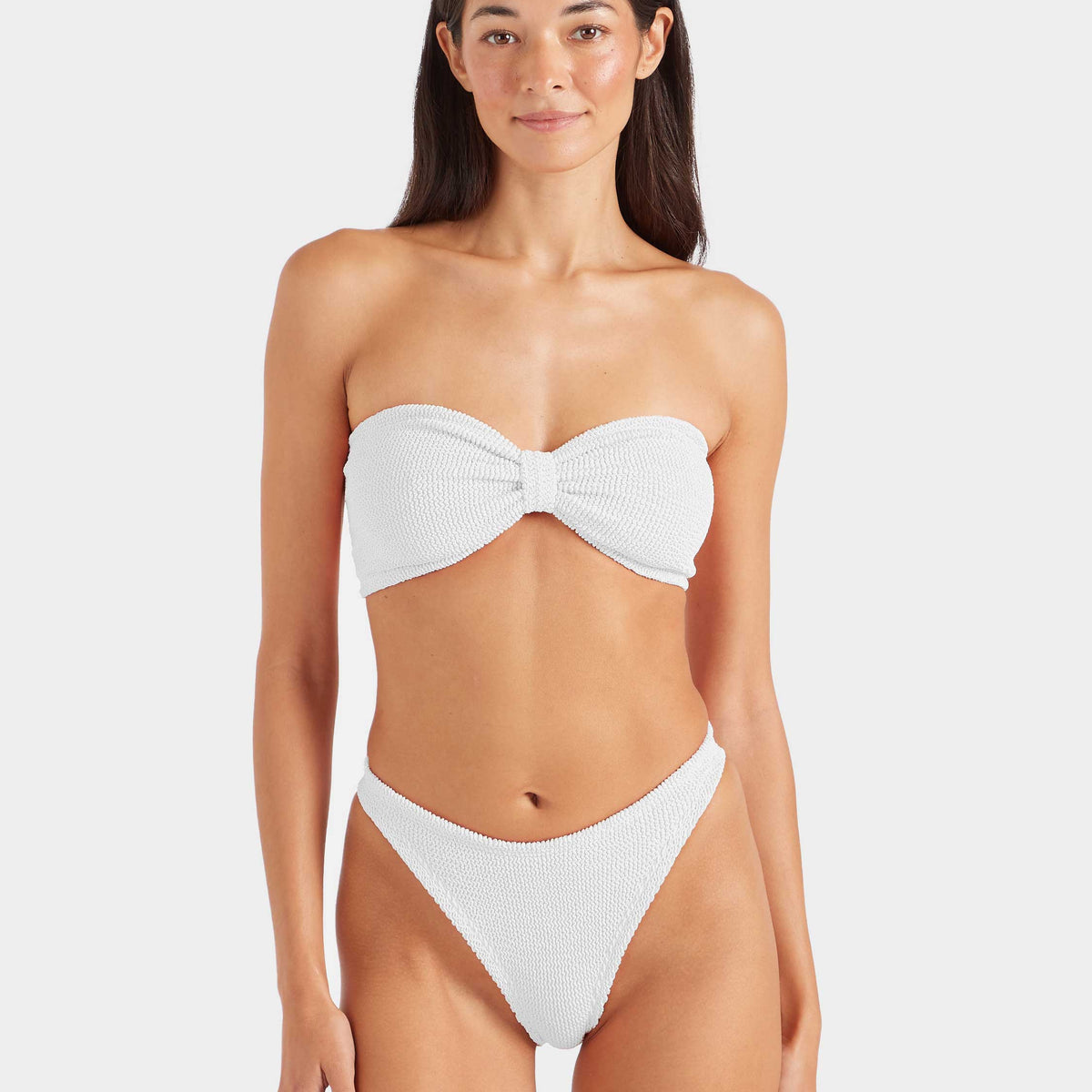 Jean Bikini in White