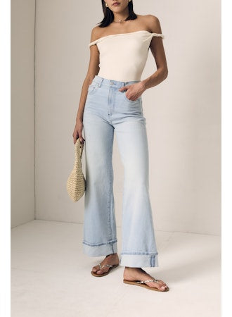 Column Jean with Cuff