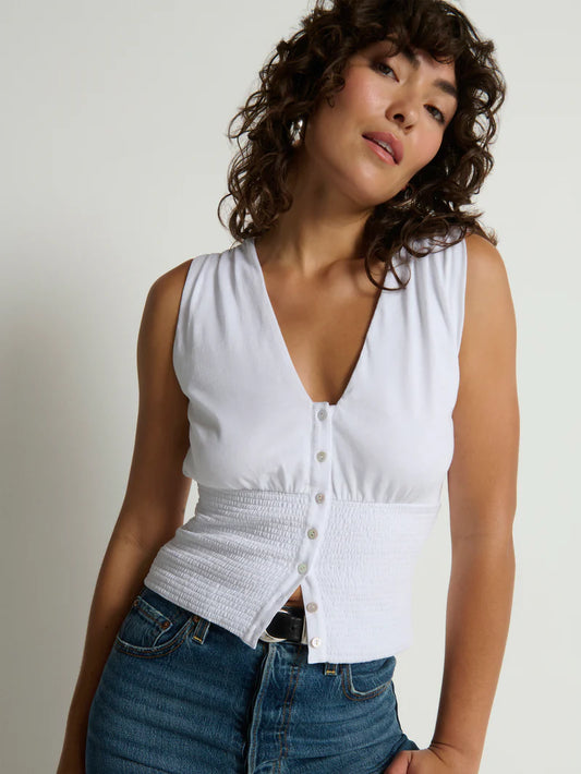 Hali Button Up Tank