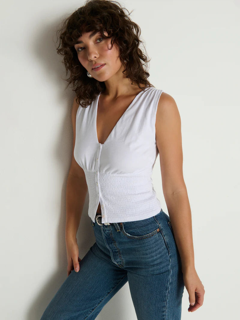 Hali Button Up Tank