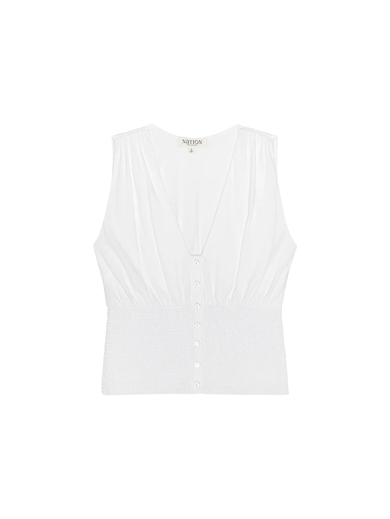 Hali Button Up Tank