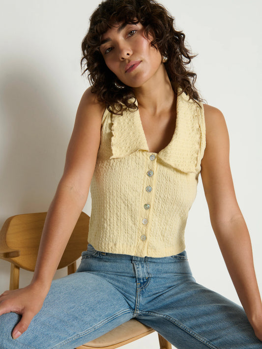 Rae Collared Tank
