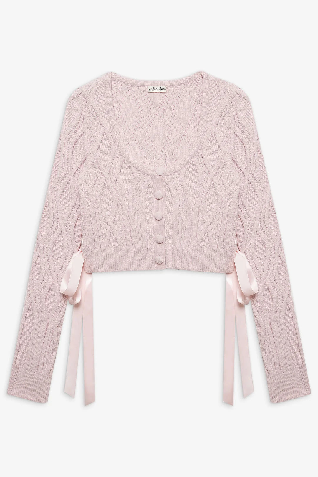 Chenille Cable Knit Cardigan