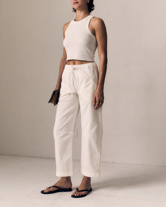 Mara Sateen Drawstring Pant