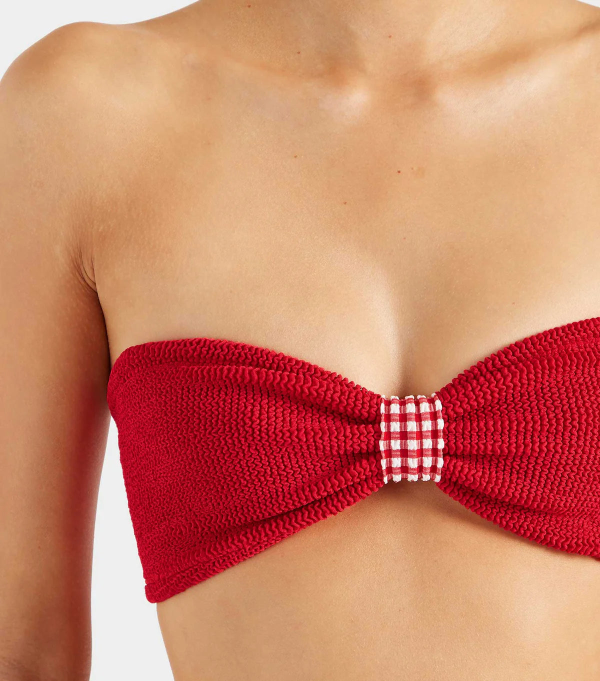 Jean Bikini Red Gingham