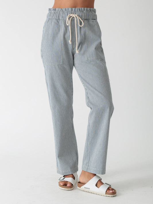Easy Pant Railroad Stripe