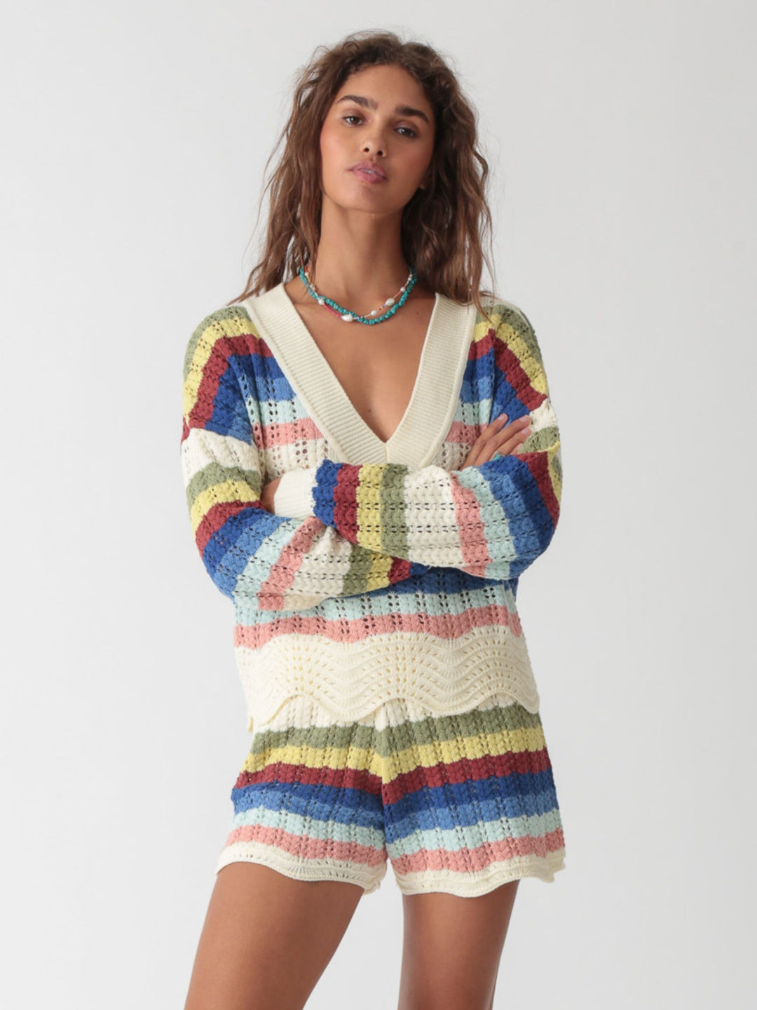 Kira Stripe Sweater