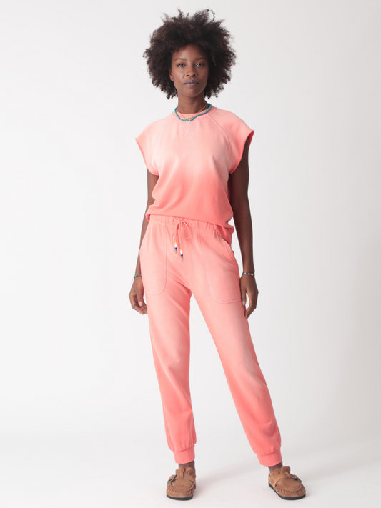 Luna Sweatshirt Coral Sunrise
